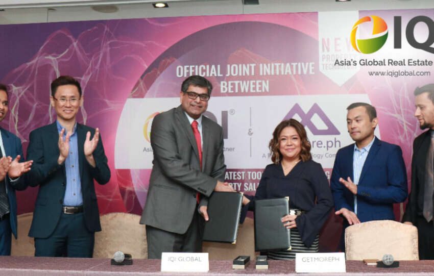 IQI Global & GetMore senior team signing ceremony