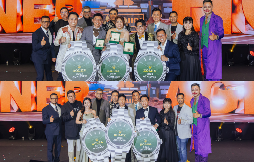 perunding hartanah IQI yang telah berjaya memenangi jam rolex